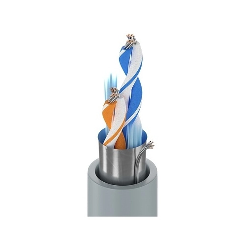 					1419A 0601000 Belden 1419A 0601000 24/2 Stranded TC RS232/422 Low Cap Câble, 1000`, Chrome